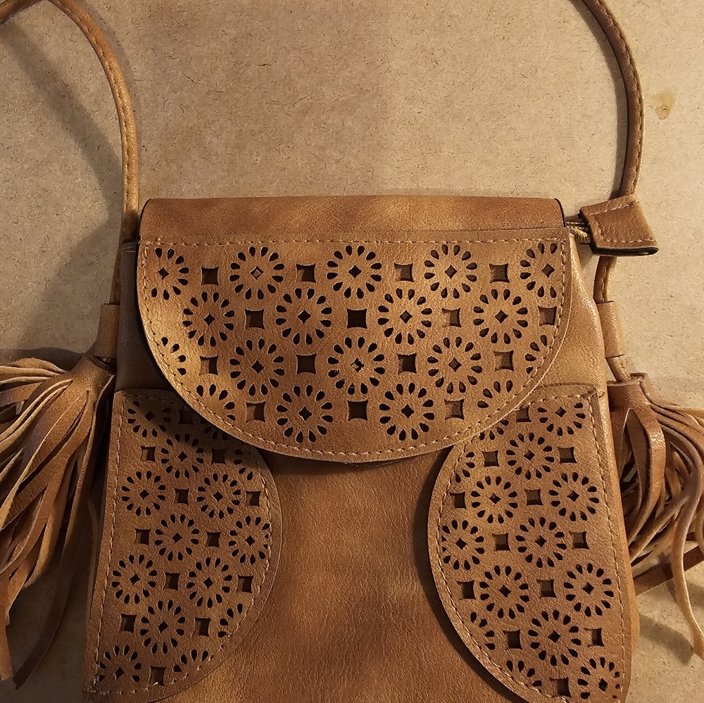 Fringe purse